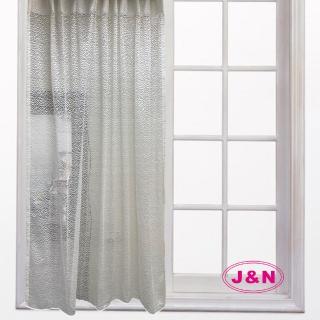 【J&N】霓賞德國進口窗紗傳統簾-白色(150*165cm)