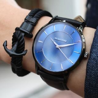 【Relax Time】Classic 經典系列手錶-藍x黑/42mm 畢業禮物(RT-88-6M)