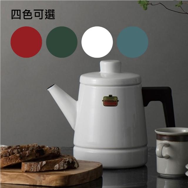 【FUJIHORO富士琺瑯】Solid系列-琺瑯咖啡壺(1.6L)