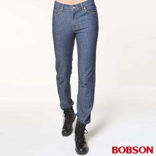 【BOBSON】男款直筒牛仔褲(藍1622-52)