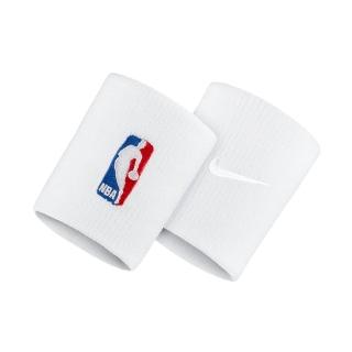 【NIKE 耐吉】NBA DRI-FIT 護腕套-客場-腕帶 一雙入 路跑 籃球 飛人喬丹 白紅藍(NKN03100OS)
