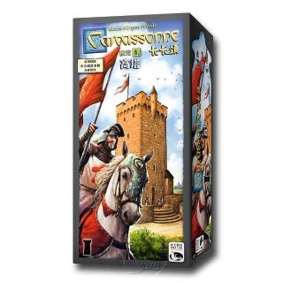 【新天鵝堡桌遊】卡卡頌2.0高塔擴充 Carcassonne 2.0 The Tower EX.(經典必備款)