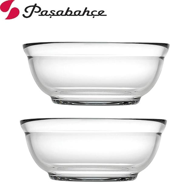 【Pasabahce】精緻玻璃厚口小菜碟(二入組)