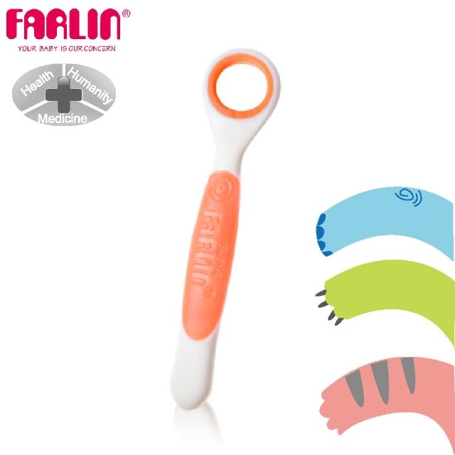 【Farlin】新生兒舌苔刮除棒(0M+/一階學習牙刷)