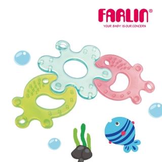 【Farlin】魚龜組合拼圖型矽膠固齒器 0m+(2入1組全矽膠)