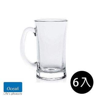 【WUZ 屋子】Ocean 盧加諾啤酒杯330ml(6入組)