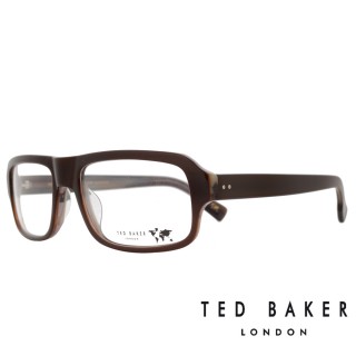 【TED BAKER】限量新款 英國紳士日常方框款光學眼鏡(TBG012-170 咖啡)