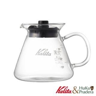 【Kalita】手沖咖啡耐熱玻璃壺500ml-玻璃手把(質輕好拿)