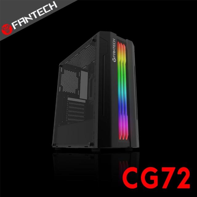 【FANTECH】突擊戰甲CG72 RGB電競電腦主機機箱(GPU：280mm/CPU：165mm)