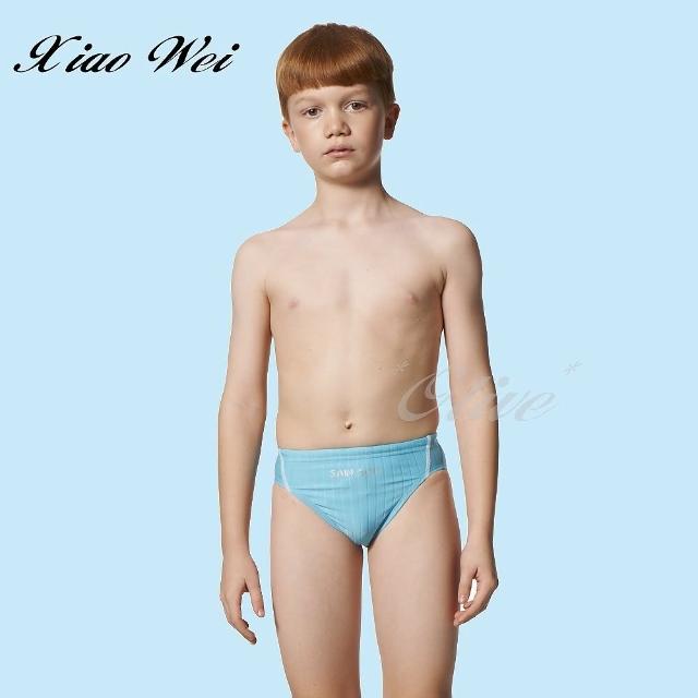 【SAIN SOU 聖手牌】男童競賽型三角泳褲(NO.A674018-06)