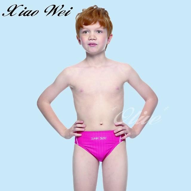【SAIN SOU 聖手牌】男童競賽型三角泳褲(NO.A674018-07)