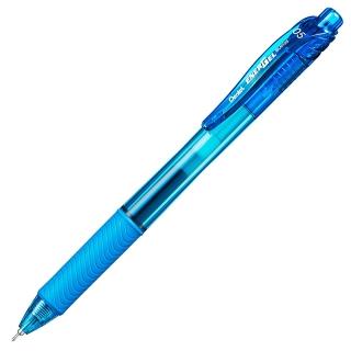 【Pentel 飛龍】ENERGEL-X 極速鋼珠筆0.5 天藍(3支1包)