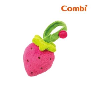 【Combi官方直營】小草莓手搖鈴絨布玩具