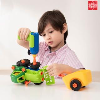 【EDU-TOYS】小小工程師-農場牽引車(會動的車子玩具)