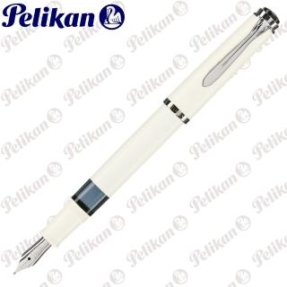 【Pelikan】百利金 M205 白鋼筆(送原廠4001大瓶裝墨水)