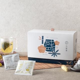 【方菩提】嚴選瑰蜜紅茶茶包+雙層透明杯禮盒(茶葉禮盒 聖誕禮物)