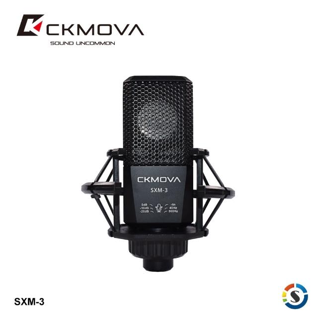 【CKMOVA麥克風】SXM-3 大振膜電容式直播麥克風(勝興公司貨)