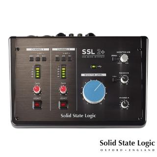 【Solid State Logic】SSL 2+│2輸入/4輸出USB錄音介面(原廠公司貨 品質保障)