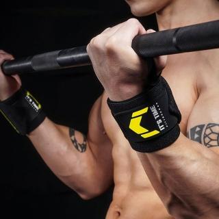 【FitterGear】健身舉重臥推防扭輔助彈力腕帶 顏色可選
