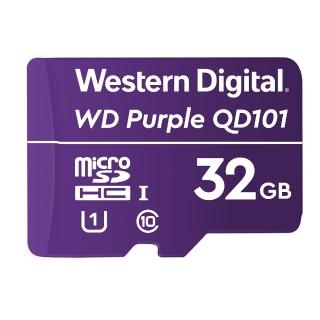 【WD 威騰】紫標 MicroSDHC 32GB 高耐寫監控記憶卡