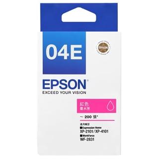 【EPSON】04E 原廠紅色墨水匣(T04E350)