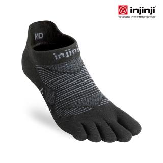 【Injinji】RUN 輕量吸排五趾隱形襪(晶礦黑)NAA03(輕量款 五趾襪 隱形襪)