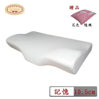 【La Elite】3D涼感恆溫高密度親水棉舒眠釋壓枕(10.5cm/買一送一 加碼送絨毛坐墊 1 入)