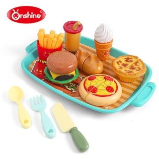 【Onshine】兒童速食套餐組合切切樂(家家酒/益智玩具/兒童禮物)
