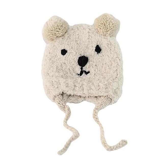 【Baby 童衣】可愛加厚小熊造型寶寶帽子 88560(共一色)