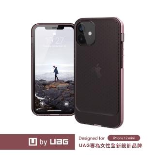 【UAG】(U) iPhone 12 mini 耐衝擊保護殼-亮透粉(U by UAG)