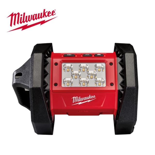 【Milwaukee 美沃奇】18V鋰電LED 投光燈-M18 AL-0 原廠公司貨(無電池充電器)