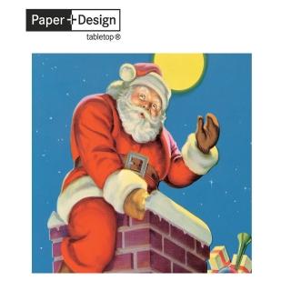 【Paper+Design】煙囪聖誕老人(餐巾紙 蝶谷巴特 餐桌佈置)