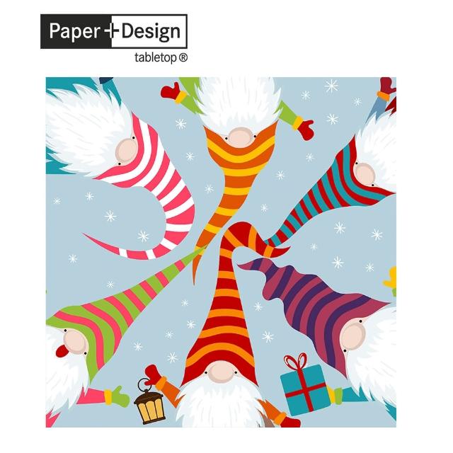 【Paper+Design】北歐聖誕老人(餐巾紙 蝶谷巴特 餐桌佈置)