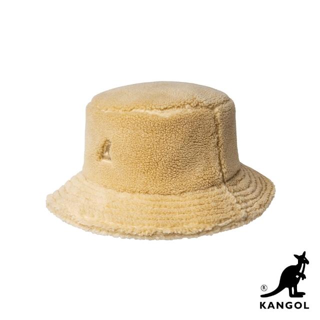 【KANGOL】PLUSH 漁夫帽(米色)