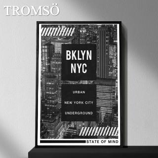 【TROMSO】北歐生活版畫有框畫-紐約摩登WA209(40x60cm)