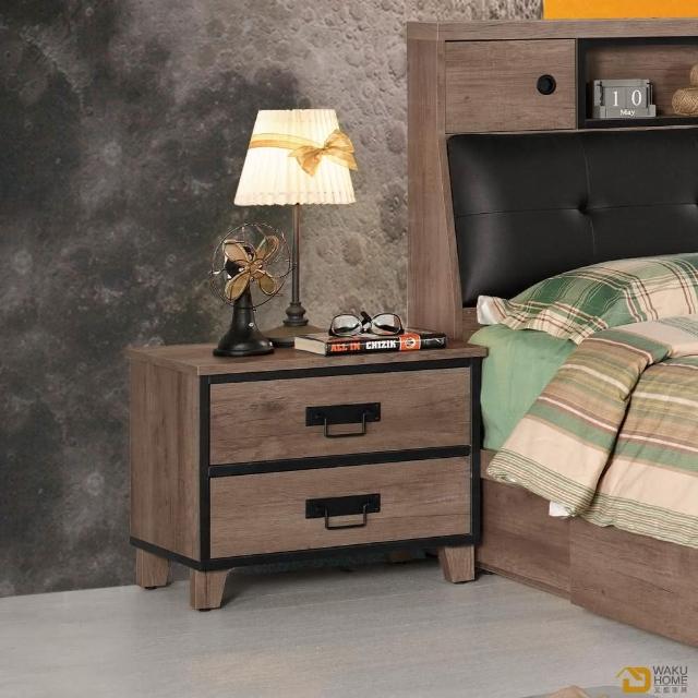 【WAKUHOME 瓦酷家具】Harper 1.8尺床頭櫃A002-121-7