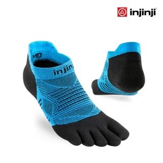 【Injinji】RUN 輕量吸排五趾隱形襪[水藍](輕量款 慢跑 五趾襪 隱形襪)