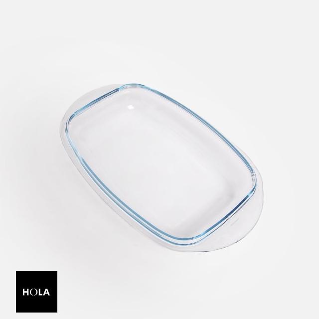 【HOLA】法國歐酷欣耐熱玻璃方形調理鍋33x19cm