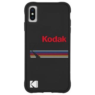 【美國CASE-MATE】iPhone Xs Max(Kodak 柯達聯名款強悍防摔殼 - 霧黑)