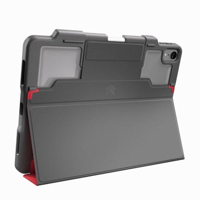 【澳洲STM】Dux Plus iPad Pro 11吋 2018(專用軍規防摔平板保護殼 - 紅)