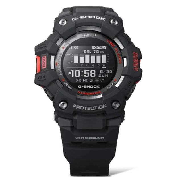 CASIO 卡西歐】G-SHOCK G-SQUAD 智能藍牙多功能運動電子錶(GBD-100-1