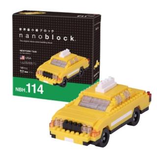 【nanoblock 河田積木】Nanoblock迷你積木-交通系列-紐約計程車(NBH-114)