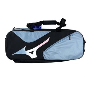 【MIZUNO 美津濃】羽球袋矩形袋73x19x28cm湖水藍(73TD310105)