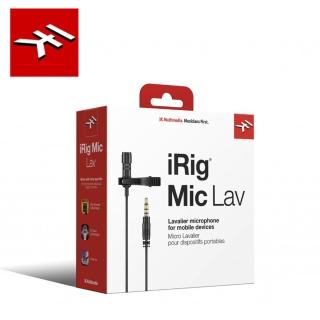 【IK Multimedia】iRig Mic Lav 專業移動領夾式麥克風(台灣公司貨 商品保固有保障)