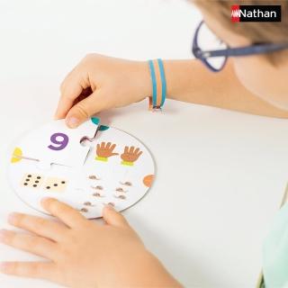 【Nathan】數字數量練習-0-10(加法運算拼圖遊戲)