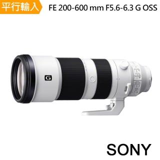 【SONY 索尼】FE 200-600 mm F5.6-6.3 G OSS(平輸)
