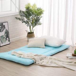 【LAMINA】MIT台灣製100%精梳棉日式床墊5cm-單人(多款可選 / 宿舍可用)