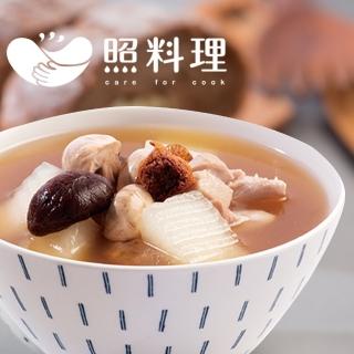 【照料理】媽煮湯-鮮味巴西蘑菇雞湯(白蘿蔔雞湯、蘑菇湯 520ml/袋)
