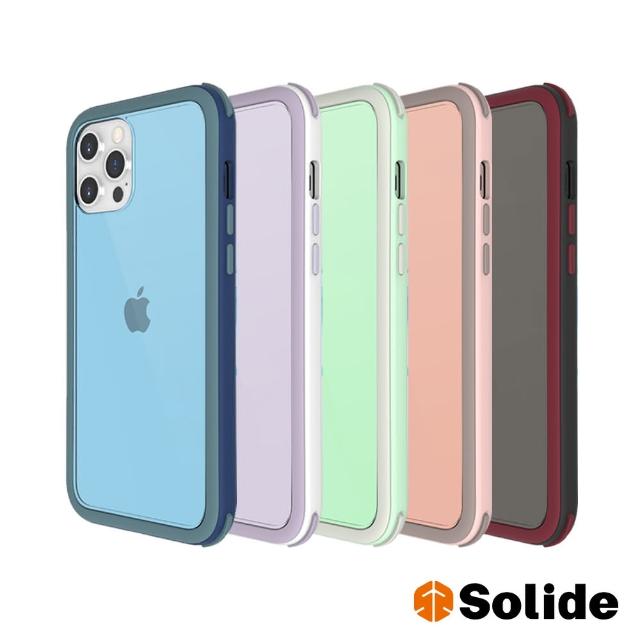 【Solide 索力得】iPhone 12/12 pro 維納斯玩色 軍規抗菌防摔手機殼(99%抗菌)