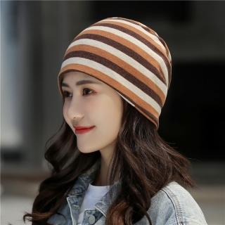【Acorn 橡果】韓系保暖毛帽包頭帽情侶帽防風帽月子帽頭巾1925(咖啡)